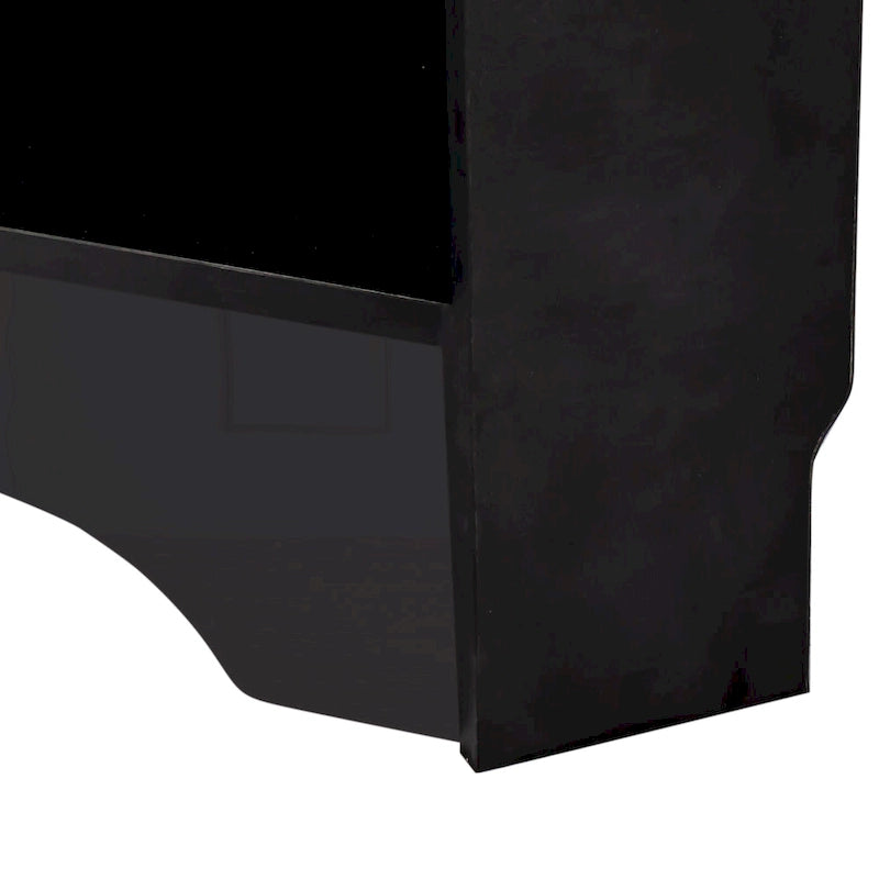 Corner Hall Tree with Shoe Bench - Multifunctional Entryway Coat Rack Featuring 4 Hooks and Adjustable Shelf