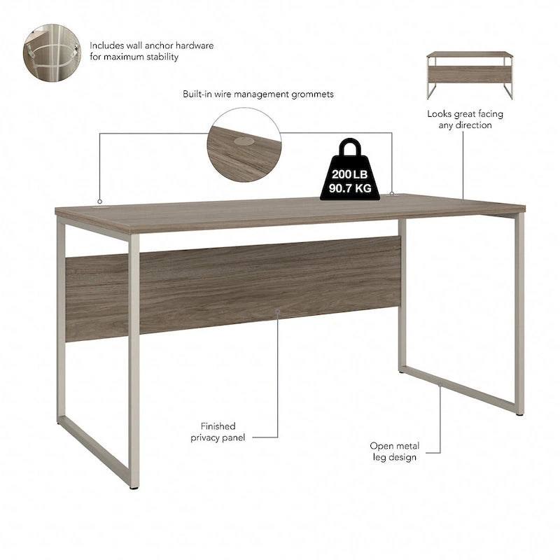 Hybrid 60W x 30D Computer Table Desk