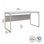 Hybrid-Computertisch 60W x 30D