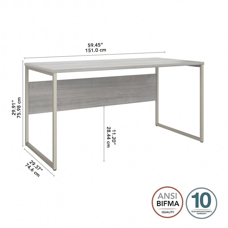 Hybrid 60W x 30D Computer Table Desk