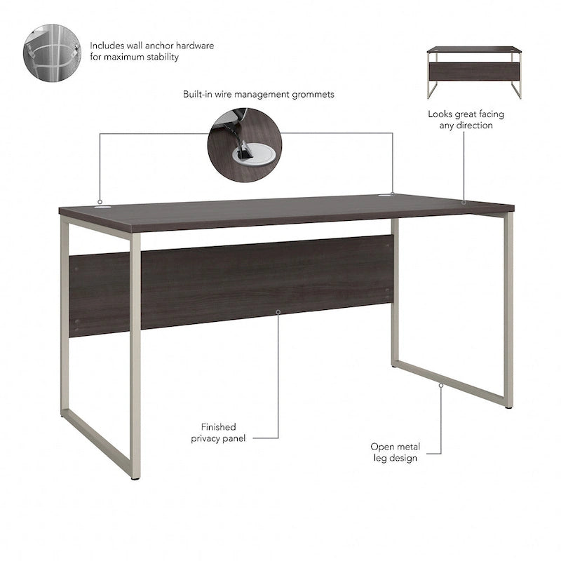 Hybrid 60W x 30D Computer Table Desk