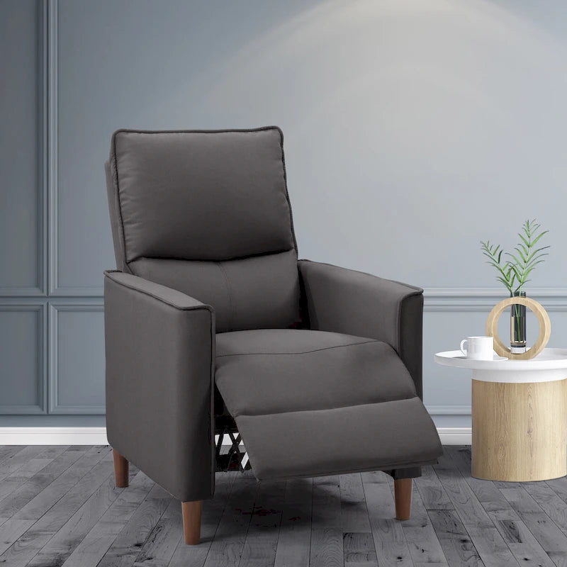 High-Leg Manual Recliner with Footrest