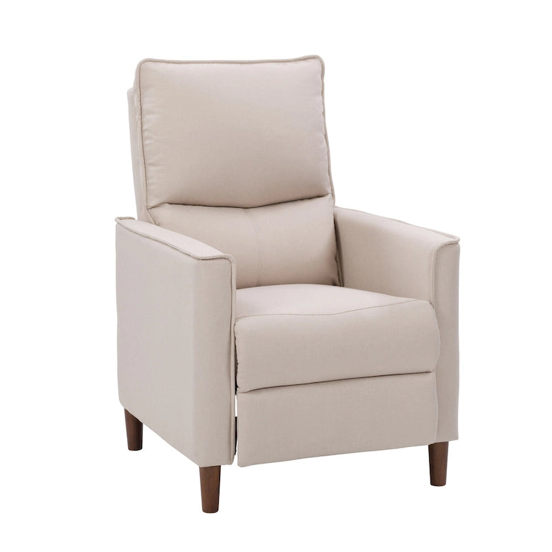 High-Leg Manual Recliner with Footrest