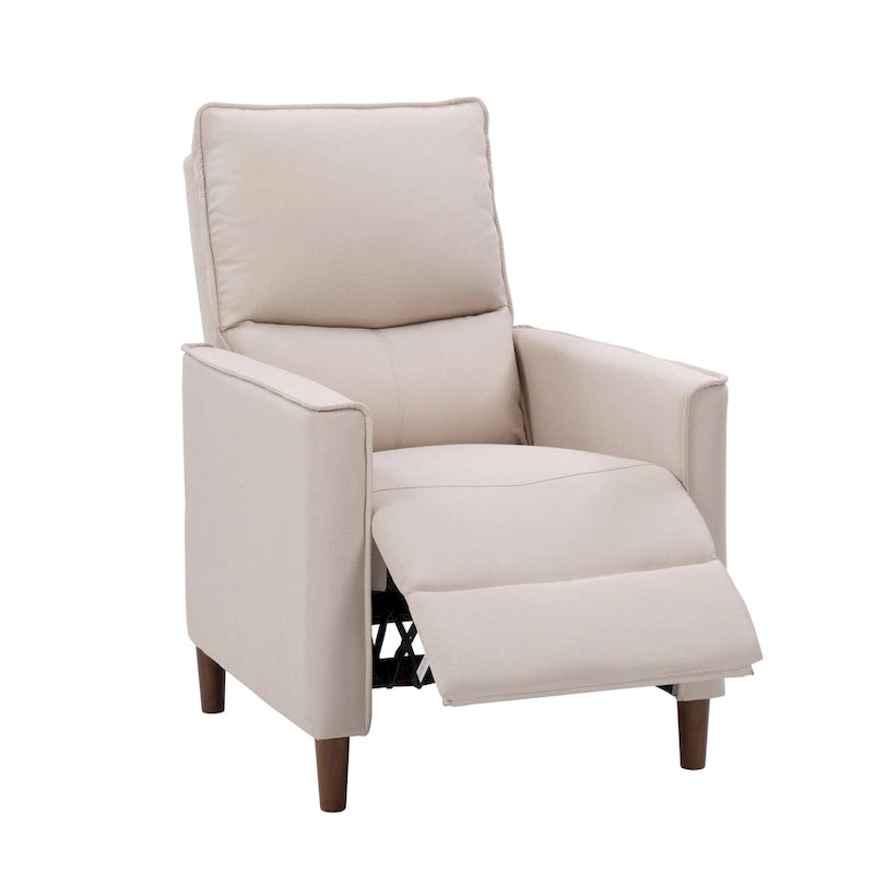 High-Leg Manual Recliner with Footrest