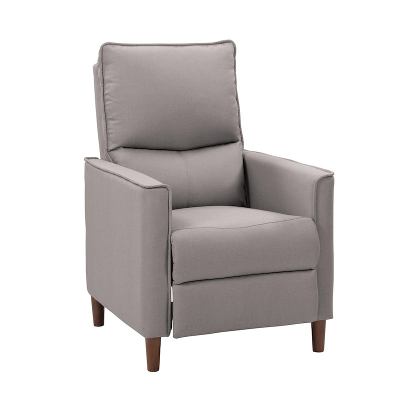 High-Leg Manual Recliner with Footrest