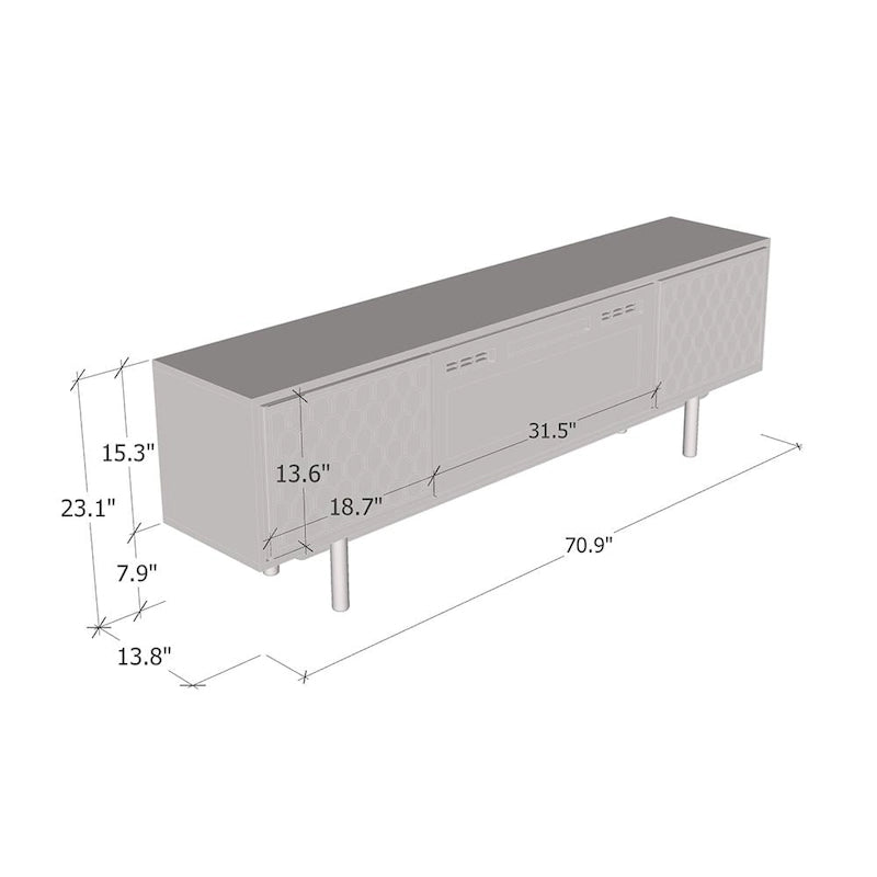 Fireplace TV Stand