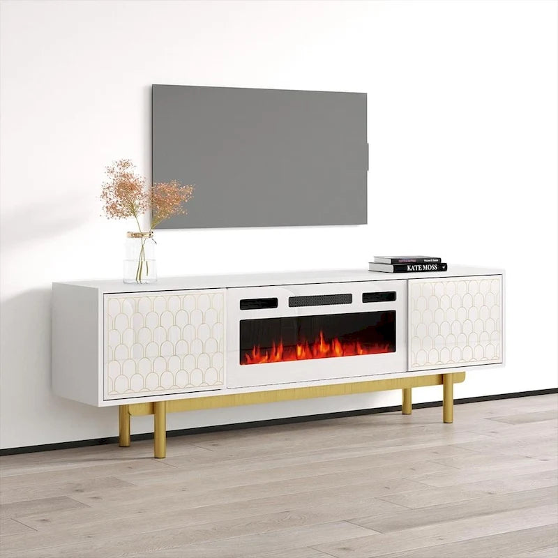 Fireplace TV Stand