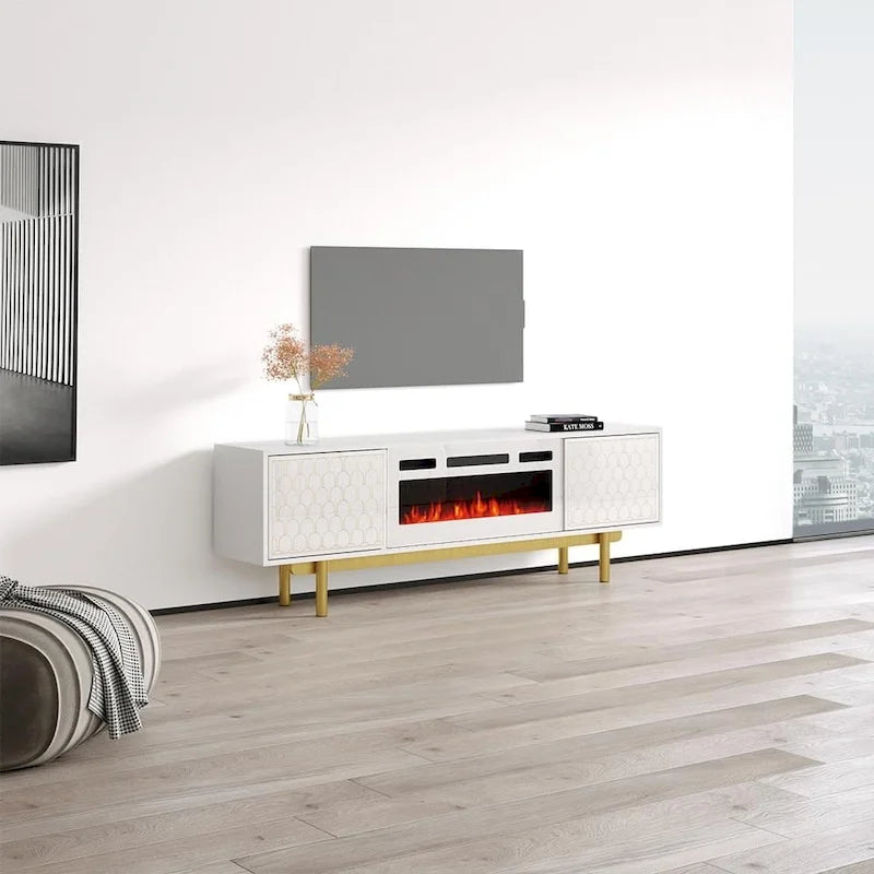 Fireplace TV Stand