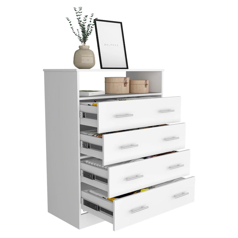 L four drawer dresser