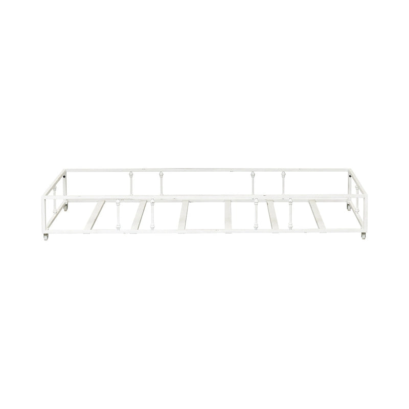 Vintage Series Distressed Metal Twin Metal Trundle