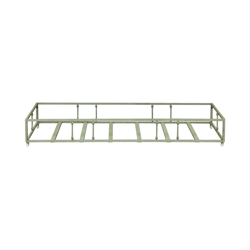 Vintage Series Distressed Metal Twin Metal Trundle