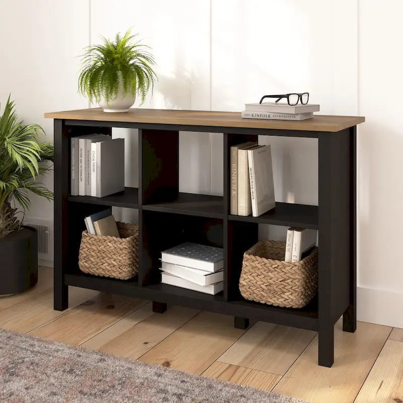 6 Cube Bookcase Organizer and Storage