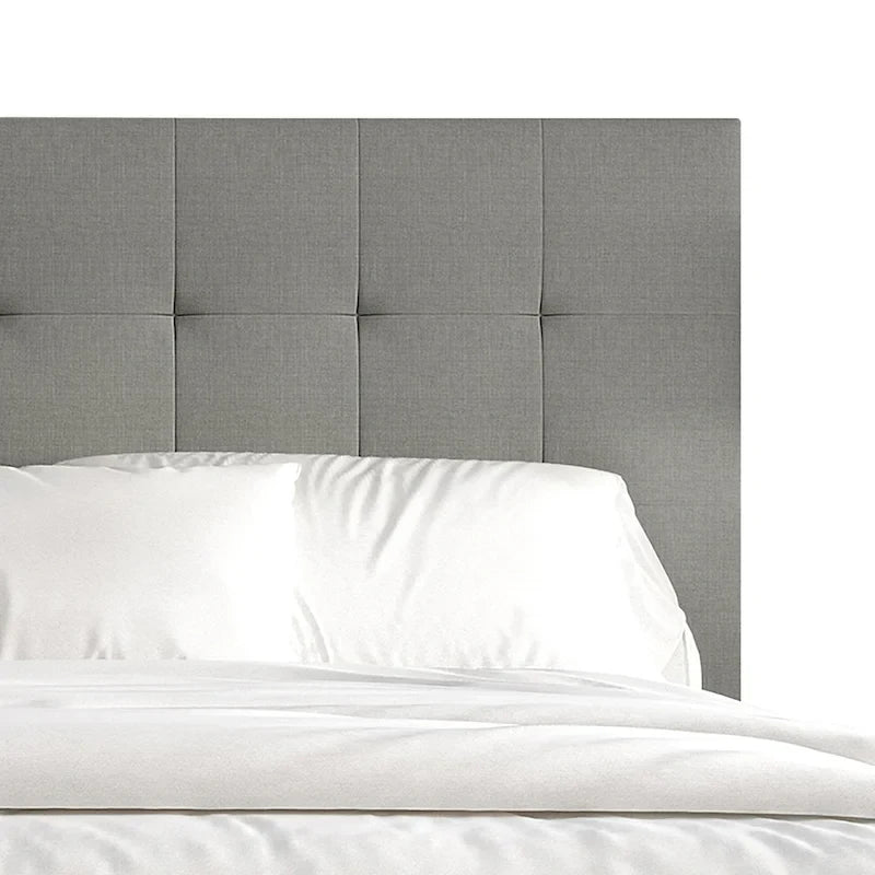 Clean-Lines Stitching Linen Upholstered Bed