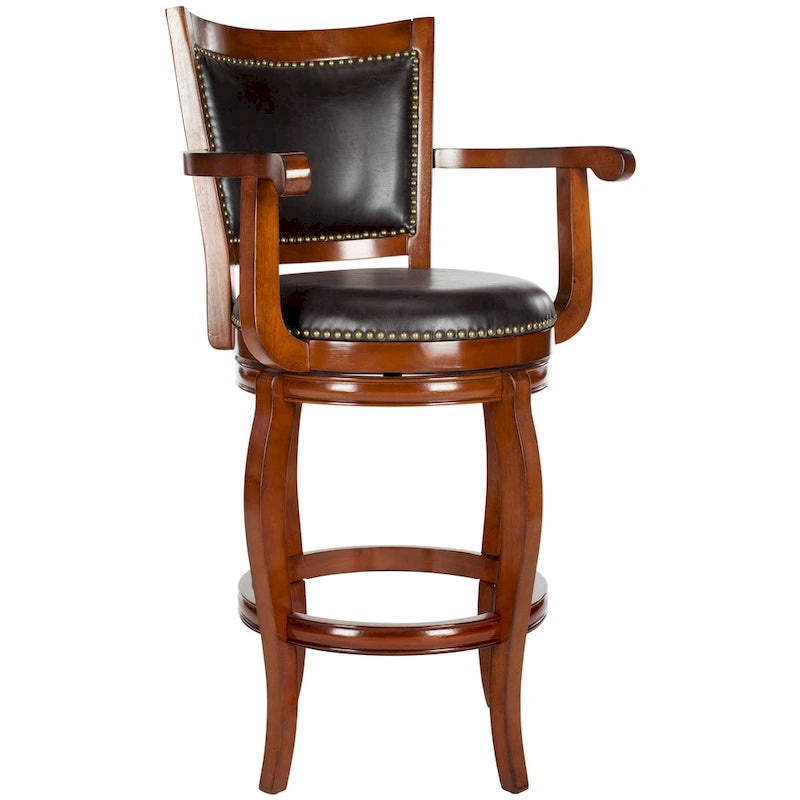 Brown 29-inch Bar Stool - 25Wx24Dx46H