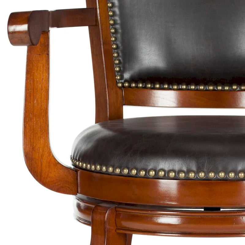 Brown 29-inch Bar Stool - 25Wx24Dx46H