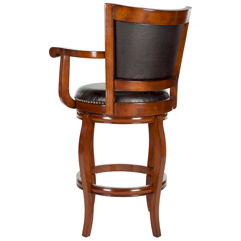 Brown 29-inch Bar Stool - 25Wx24Dx46H