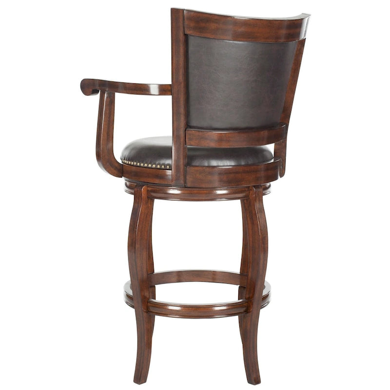Brown 29-inch Bar Stool - 25Wx24Dx46H