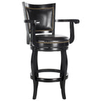 Brauner Barhocker, 29 Zoll - 25Bx24Tx46H