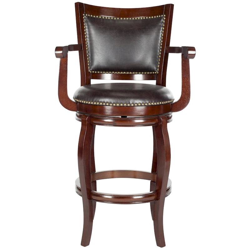 Brown 29-inch Bar Stool - 25Wx24Dx46H