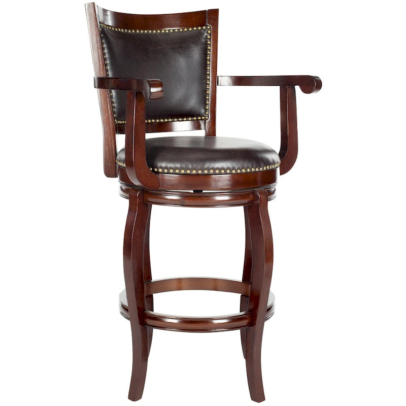Brown 29-inch Bar Stool - 25Wx24Dx46H
