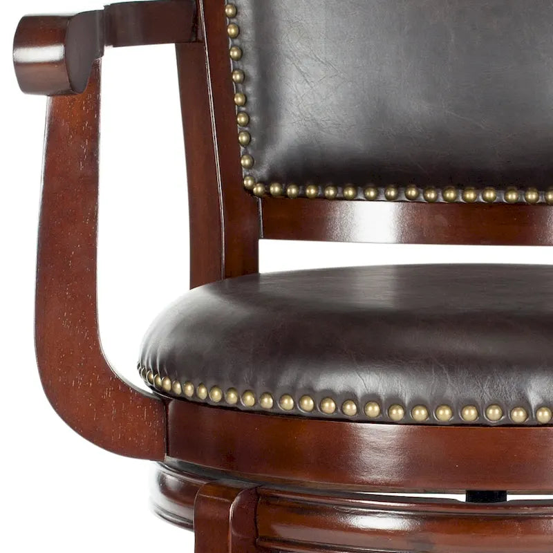 Brown 29-inch Bar Stool - 25Wx24Dx46H