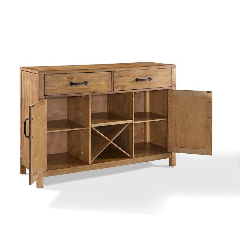 Natural Finish Buffet - 52 W x 18 D x 36 H