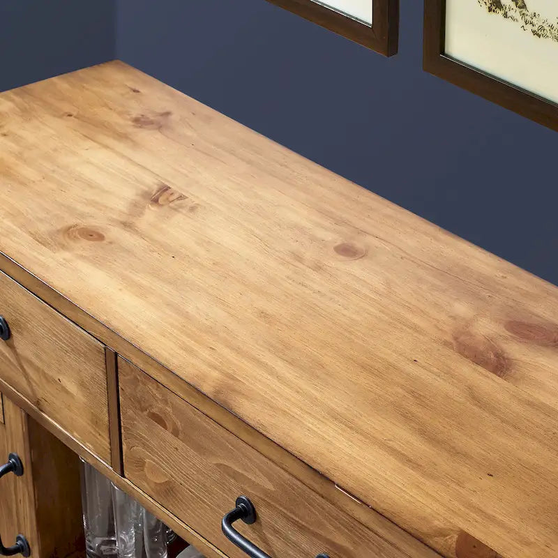 Natural Finish Buffet - 52 W x 18 D x 36 H