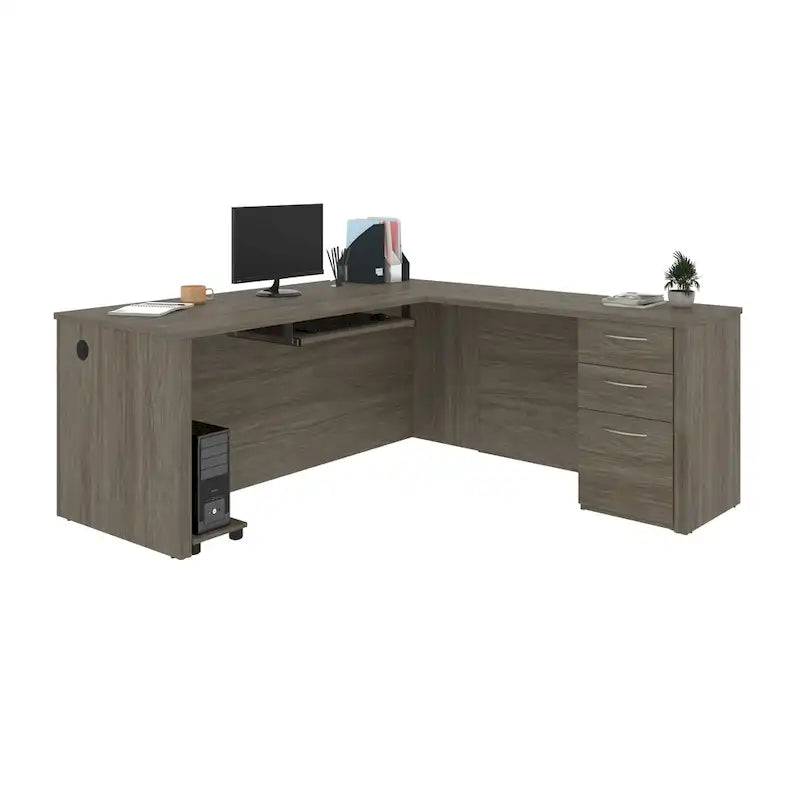 71 inch L-shaped desk