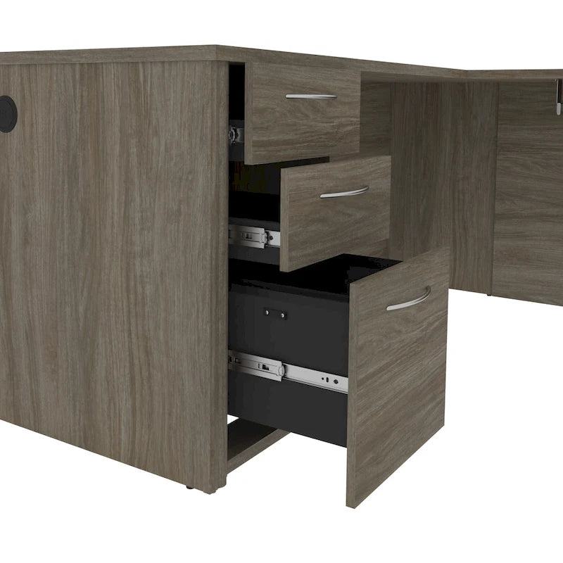 71 inch L-shaped desk