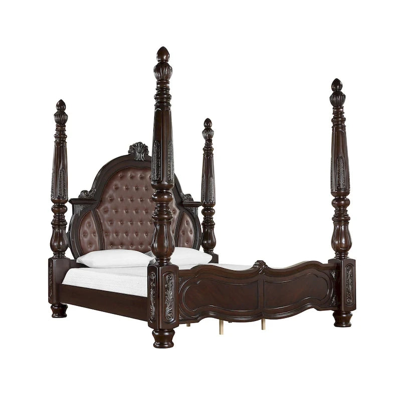 Brown Poster Bed