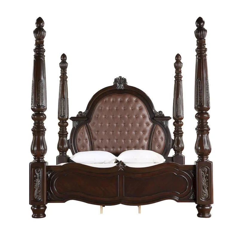 Brown Poster Bed