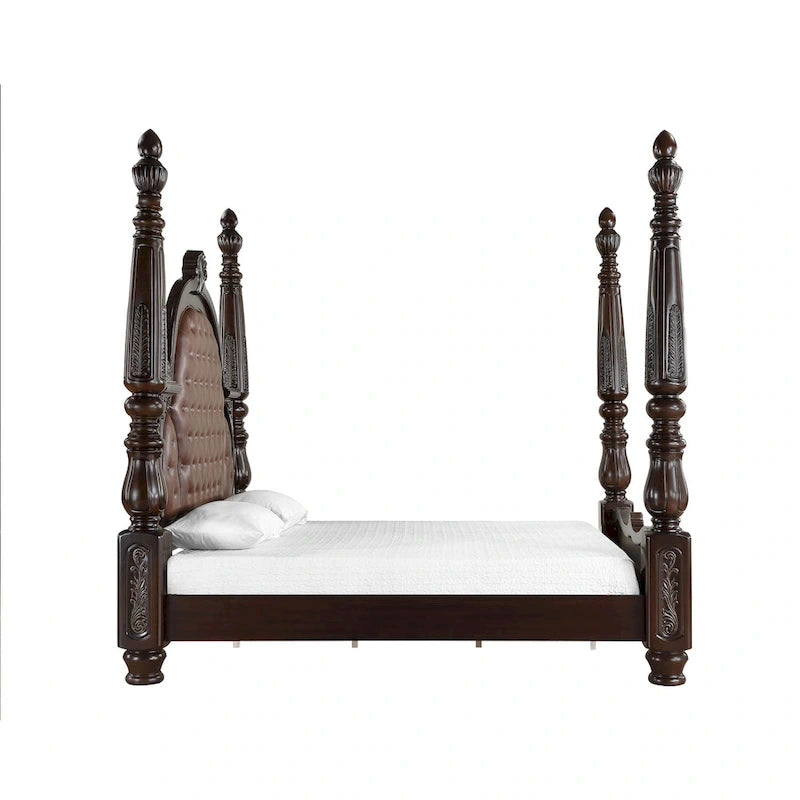 Brown Poster Bed