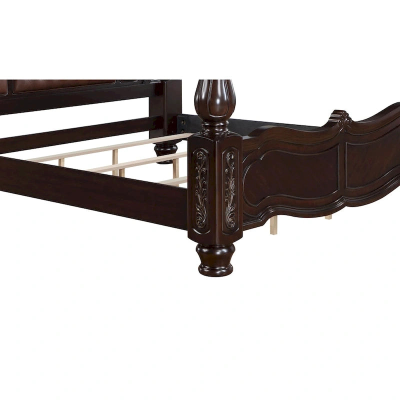 Brown Poster Bed
