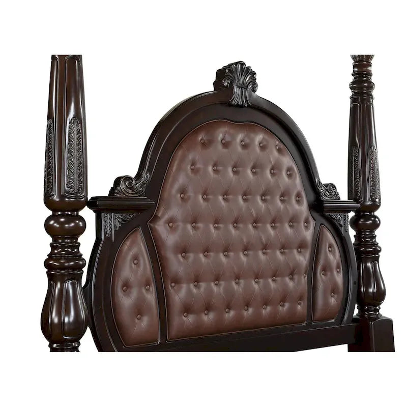 Brown Poster Bed
