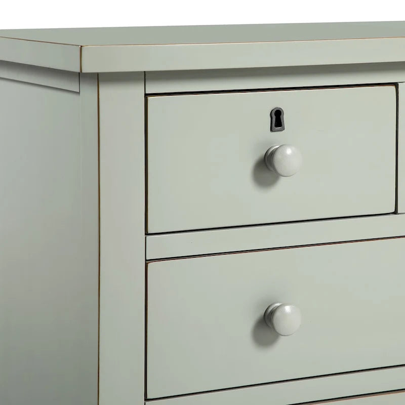 4-drawer Storage Nightstand