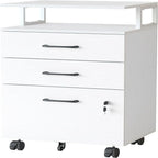 Caisson de classement roulant à 3 tiroirs - 6.3P x 30.12L x 21.65H