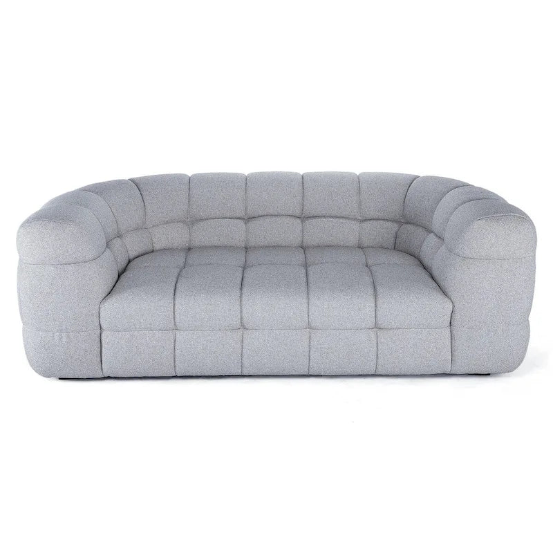 Tufted Curved Sofa