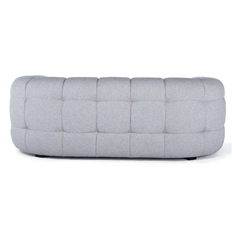 Tufted Curved Sofa